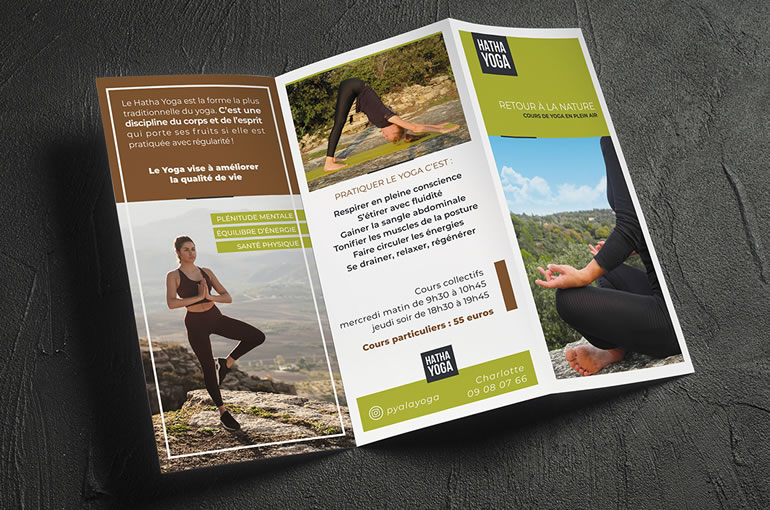 AOZU | CONSEILS BROCHURE & FLYER