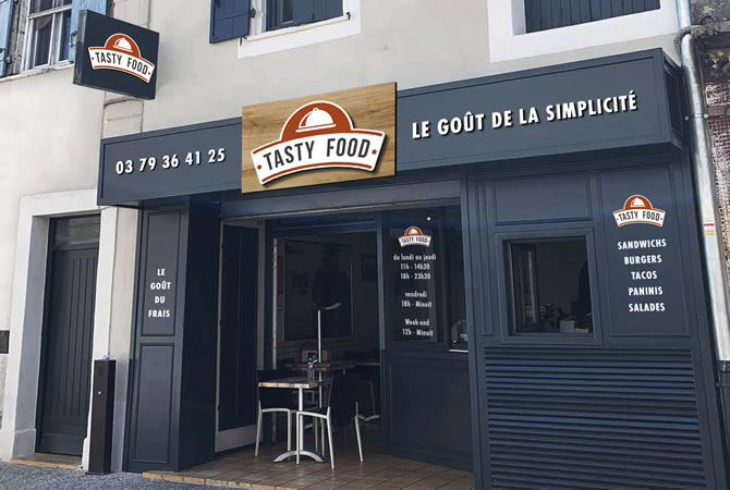 AOZU | Logos Food | Tasty Food