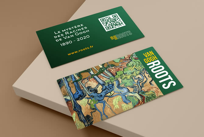 AOZU | VAN GOGH ROOTS carte de visite