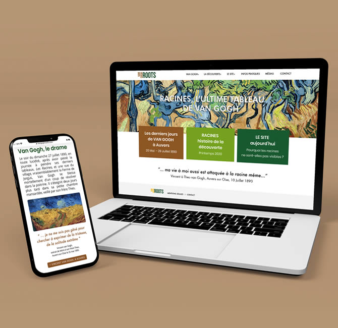 AOZU | VAN GOGH ROOTS site web